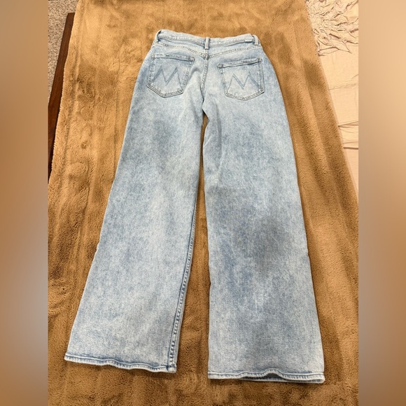 MOTHER Denim Spinner Zip Sneak in Light as a Feather wash size 27 - Picture 8 of 11